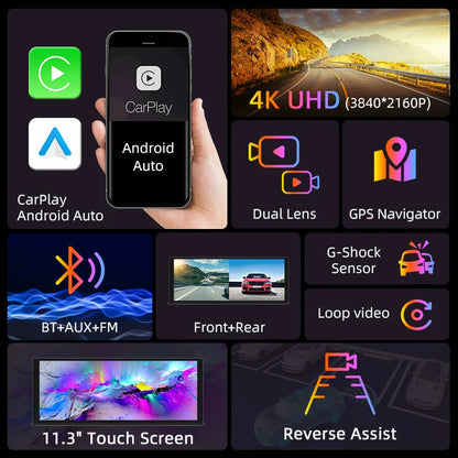 Pantalla para salpicadero táctil y inteligente