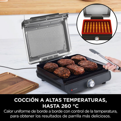 Parrilla y plancha de interior eléctrica