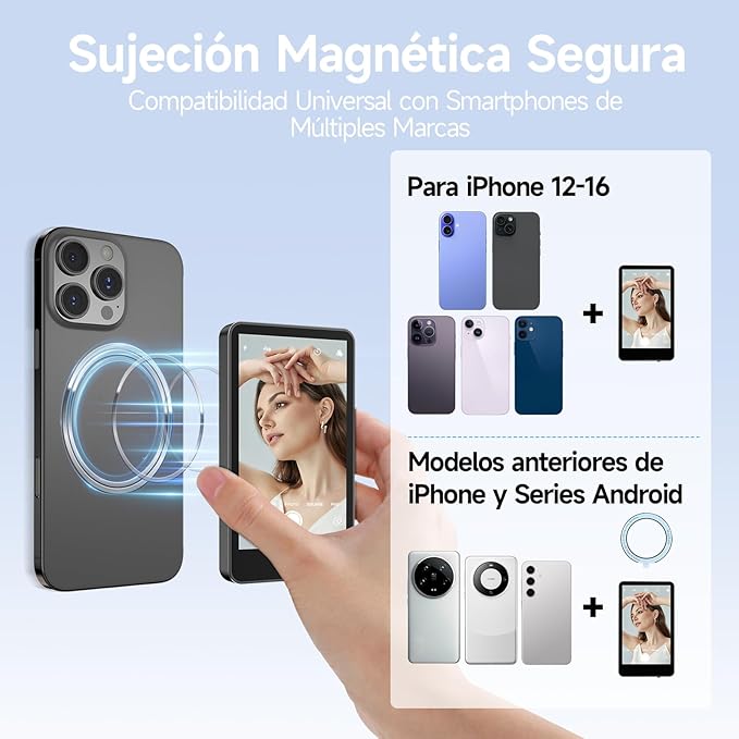 Pantalla de Monitor de Selfie