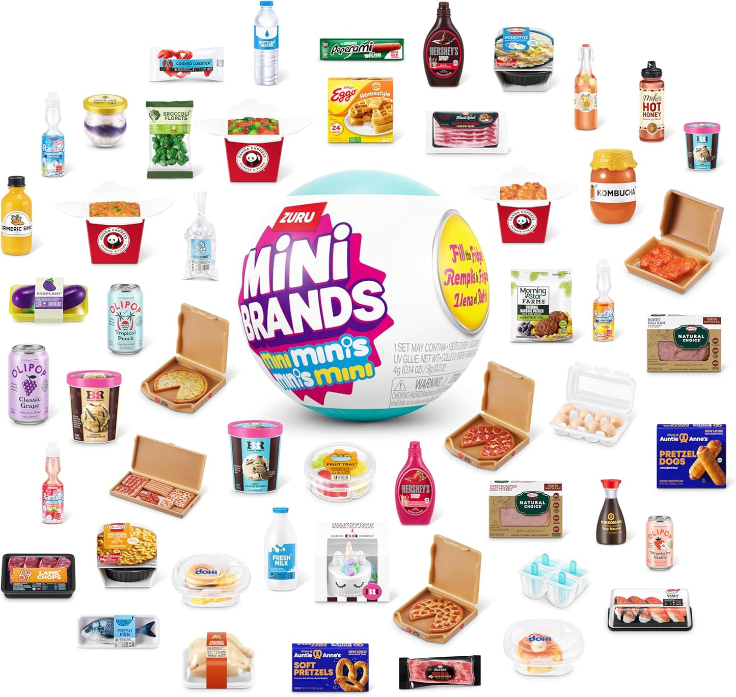 Mini Brands Fill the Fridge + Cápsulas Sorpresa