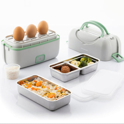 Fiambrera Eléctrica de Vapor 3 en 1