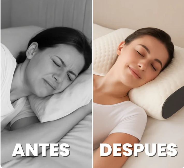 Almohada ergonómica viscoelástica