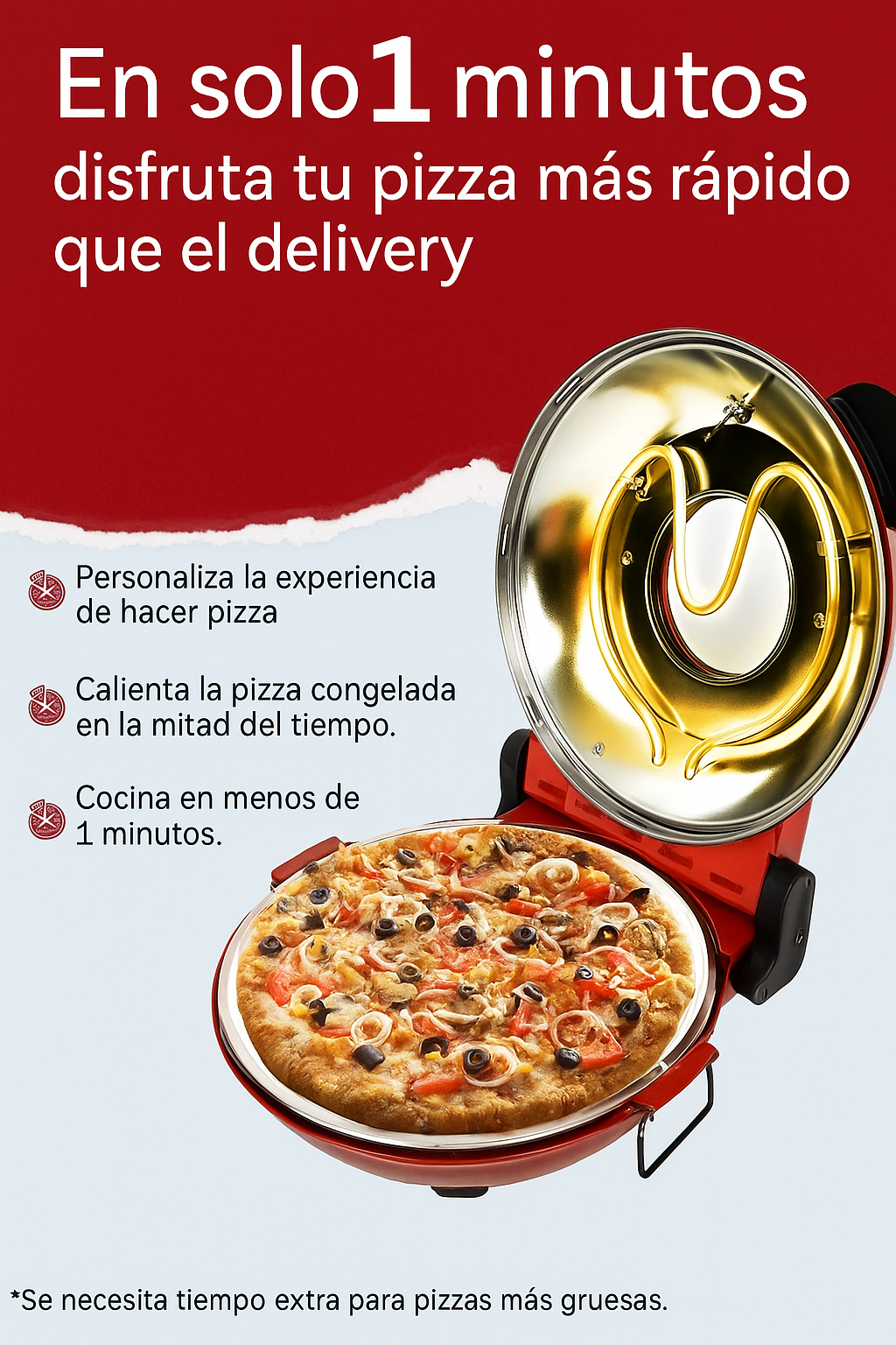Horno de Pizza Premium