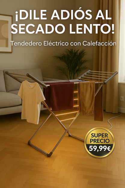 Tenderete Eléctrico de acero inoxidable