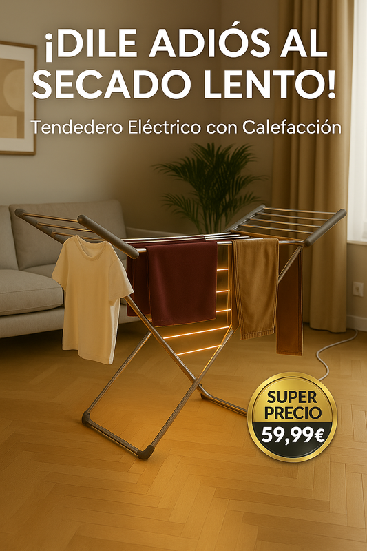 Tenderete Eléctrico de acero inoxidable