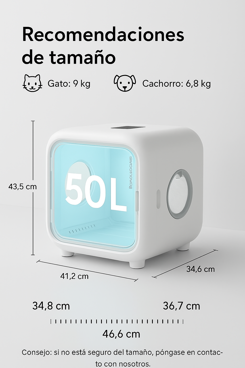 Máquina Secadora Mascotas