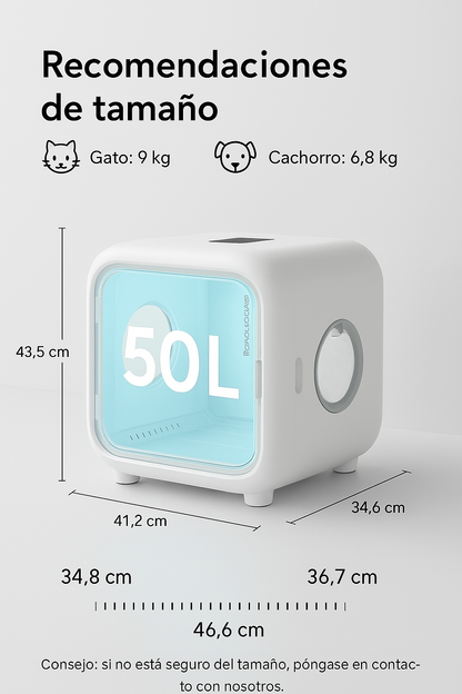 Máquina Secadora Mascotas