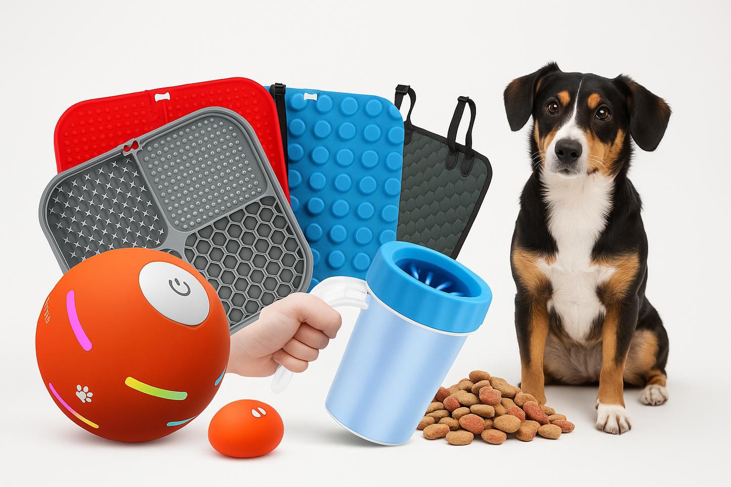 Pack Perruno 4X – Limpieza, juego, viaje y calma