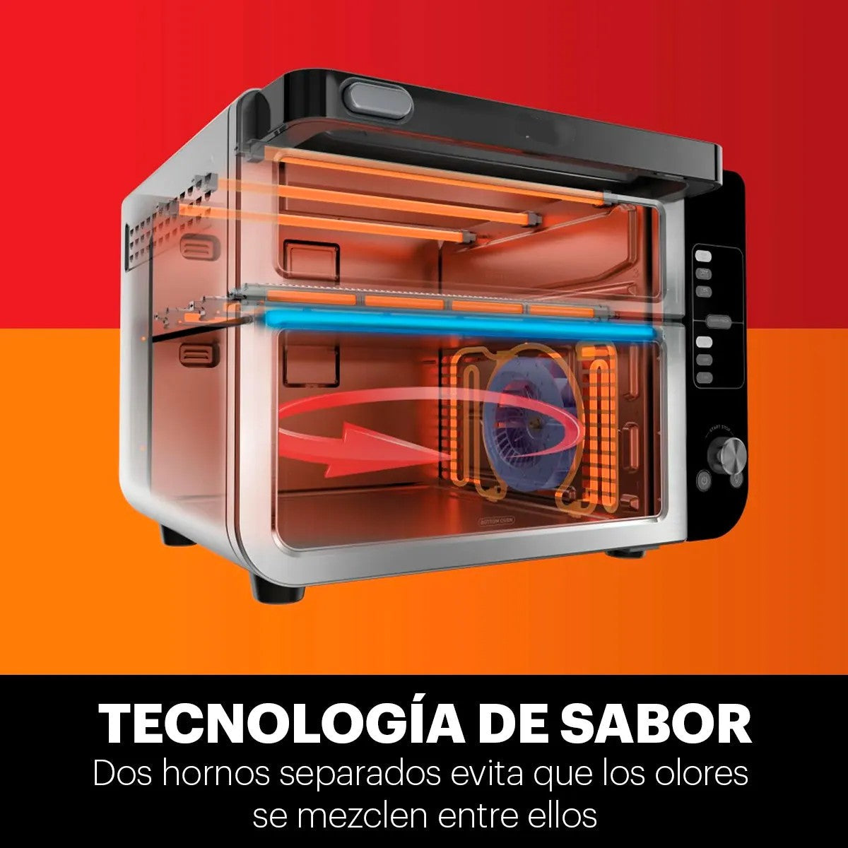 Horno Doble Foodi Flexdoor