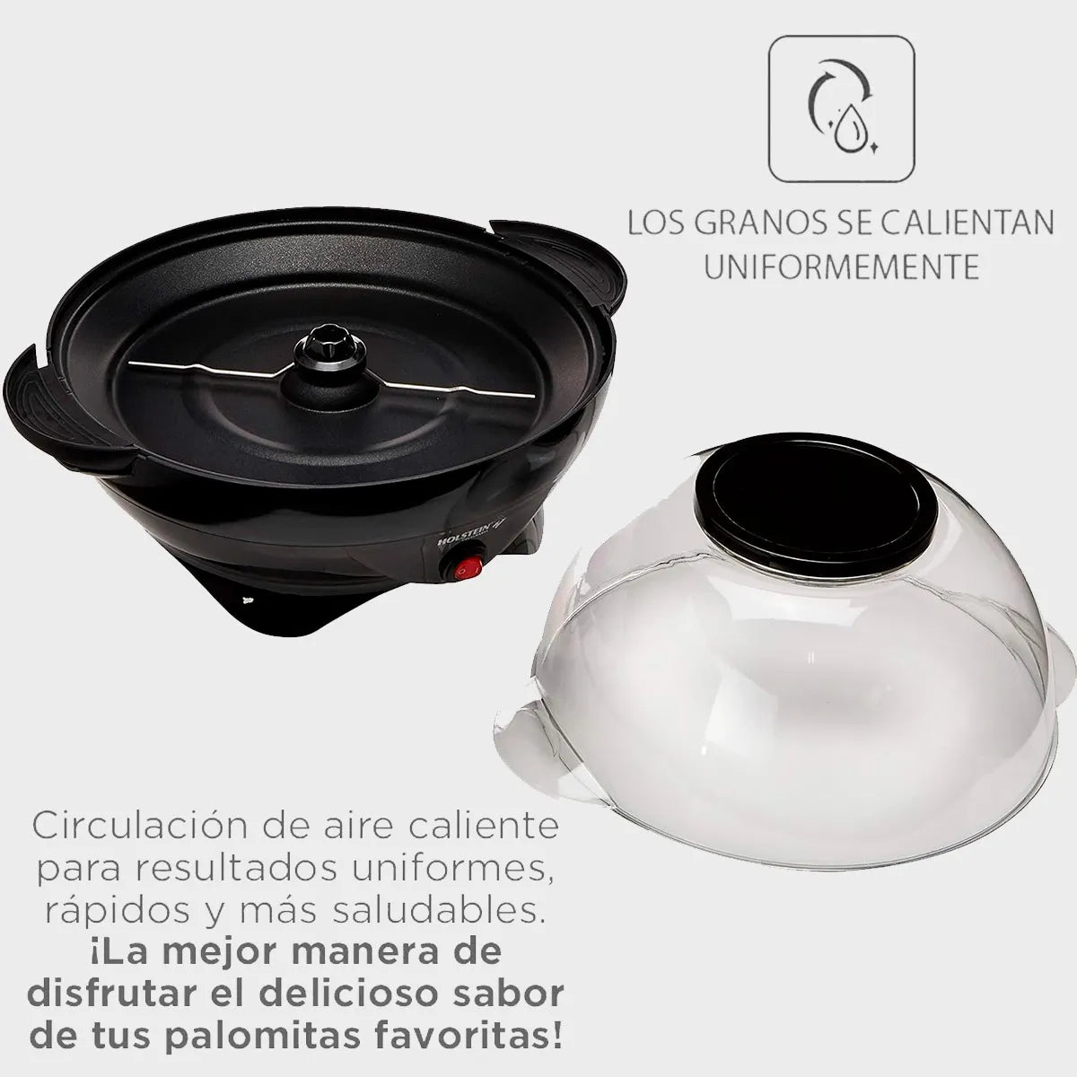 Máquina para Palomitas con Diseño Vintage