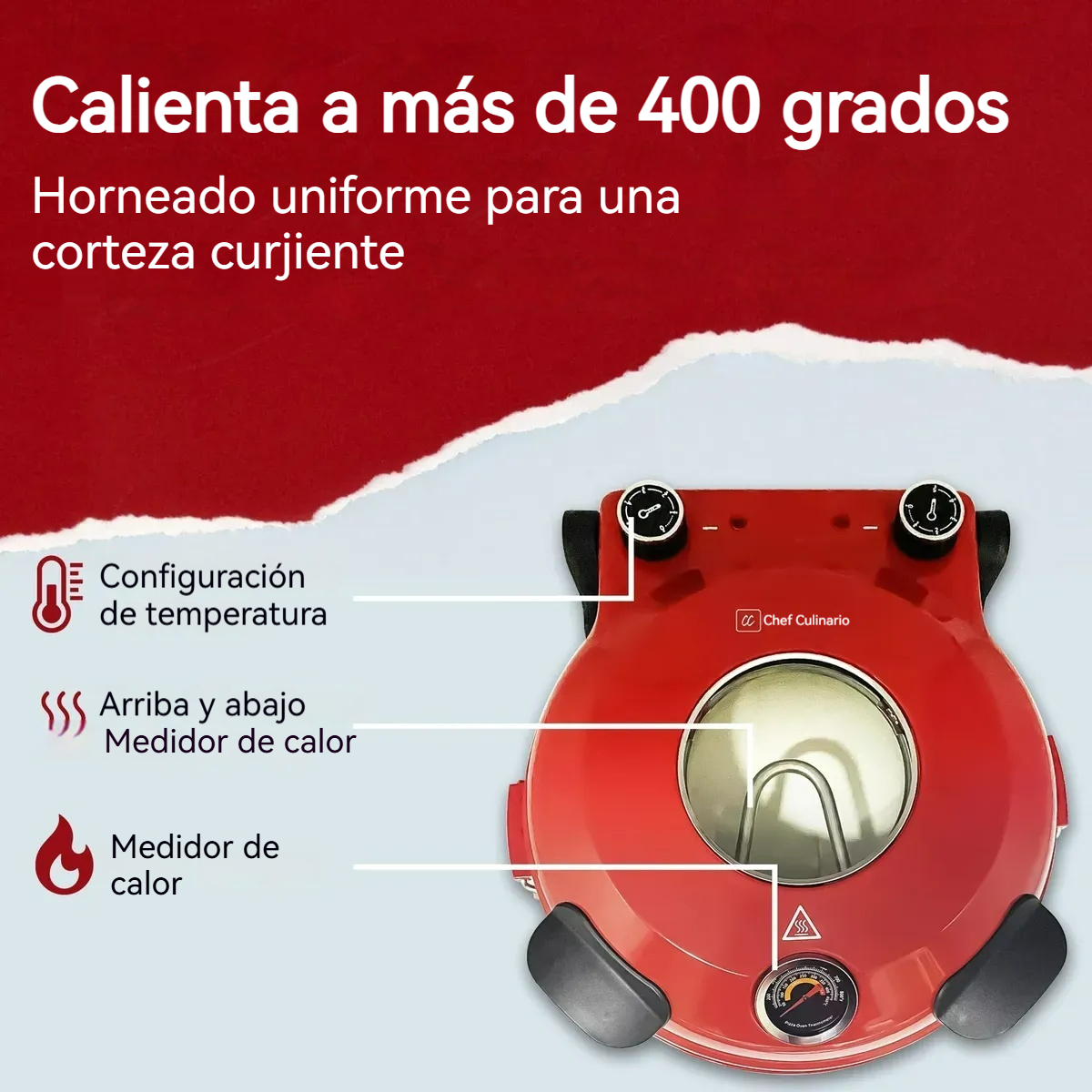 Horno de Pizza Premium