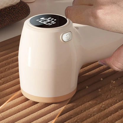 Quita pelusas con Pantalla LED y Carga USB