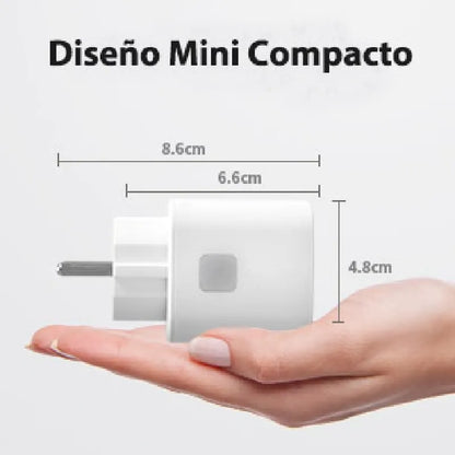 Enchufe Inteligente WiFi con Control desde App y Monitoreo de Consumo