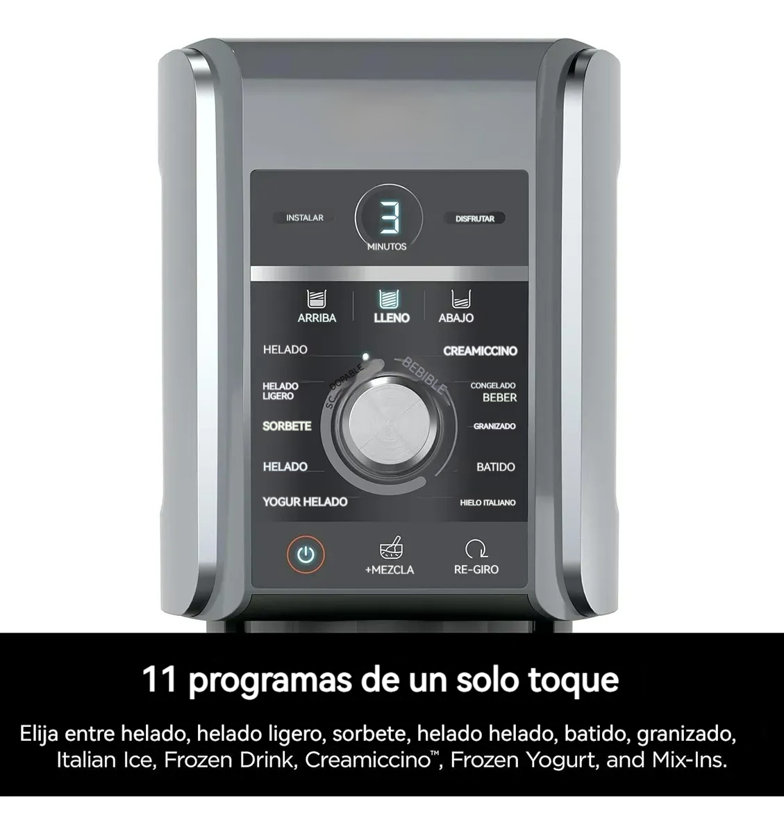 Máquina Creami Deluxe 11-en-1