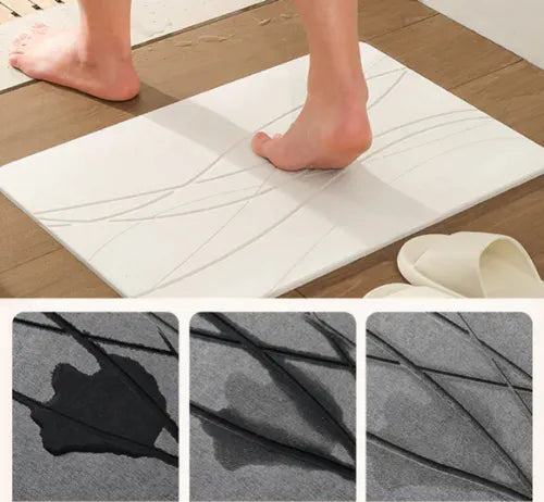 Pack Duo StoneDry: Tapetes de Piedra para secado de platos + Baño