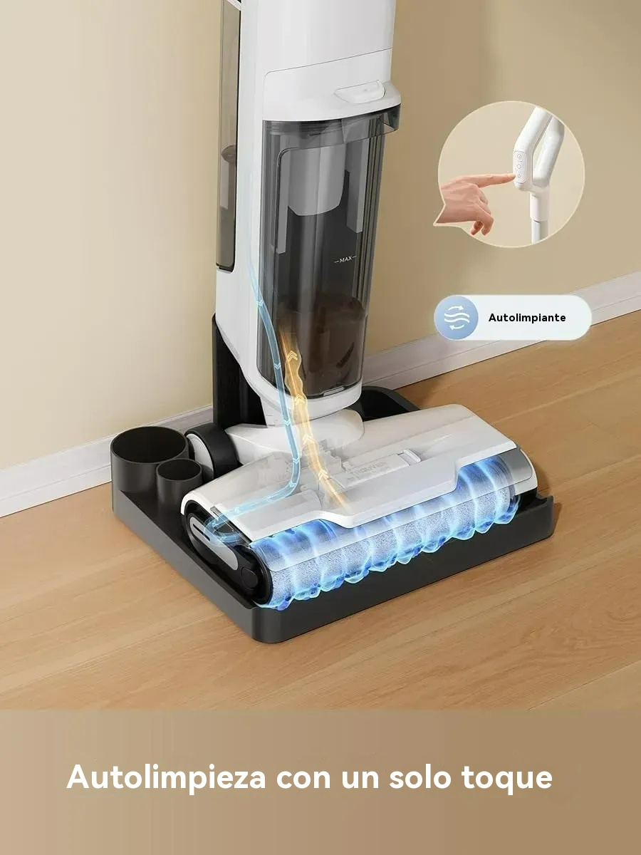 Aspiradora Inteligente en Seco y Húmedo