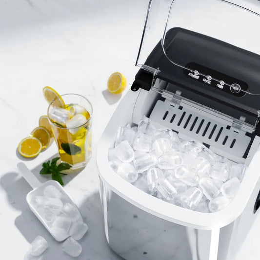 Máquina de Hielo Portátil – Encimera Compacta