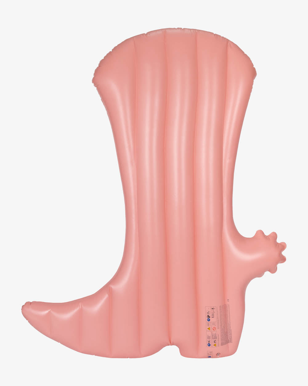 Flotador bota cowboy rosa