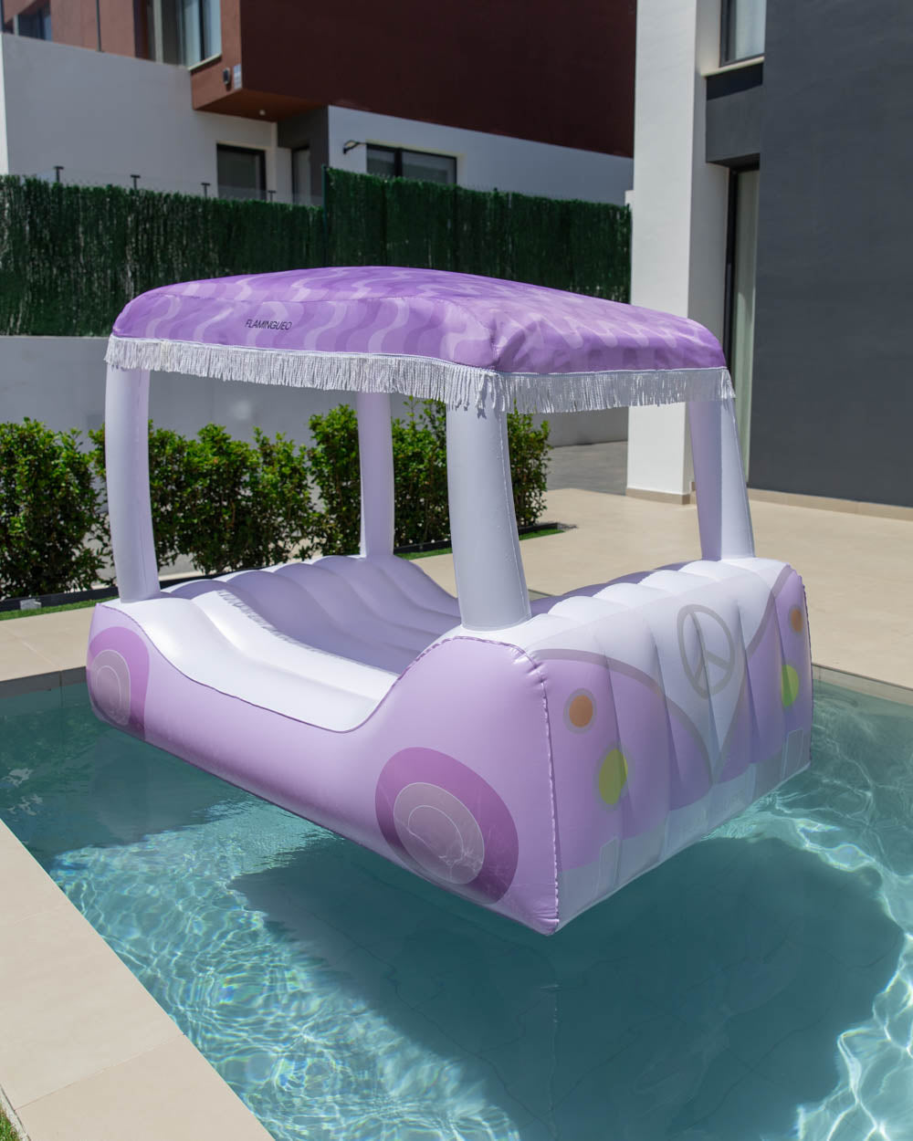 Flotador coche caravana