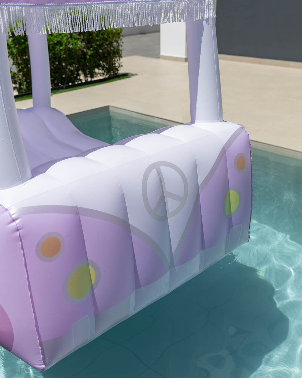 Flotador coche caravana