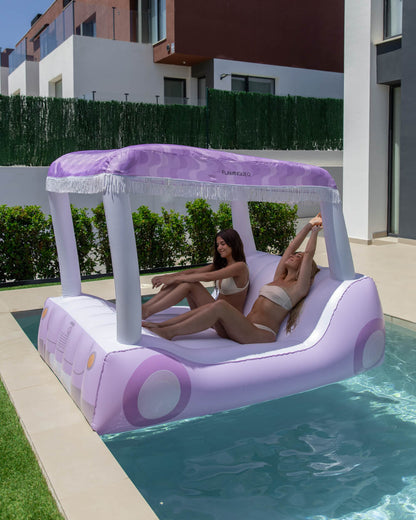 Flotador coche caravana