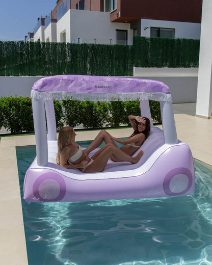 Flotador coche caravana