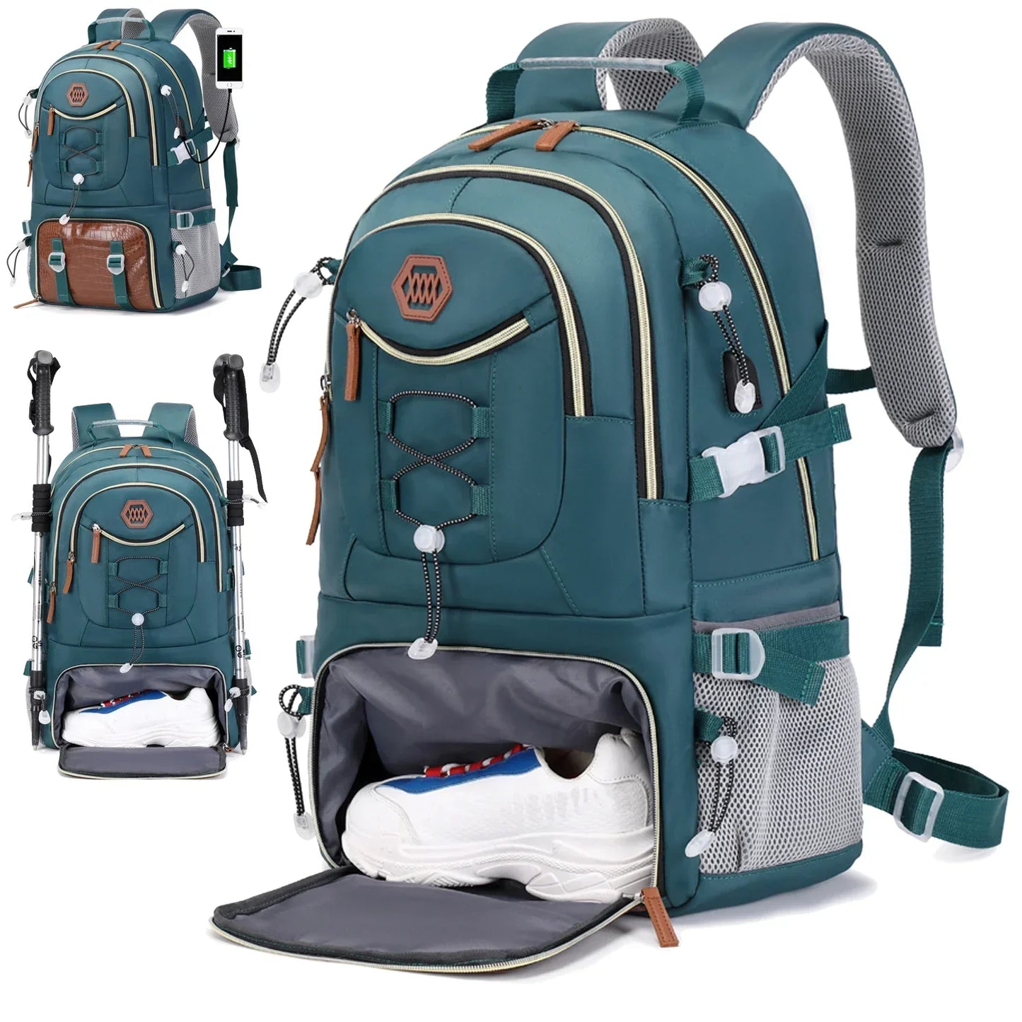 Mochila de senderismo impermeable