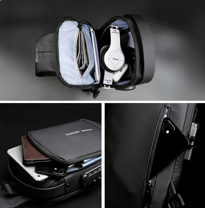 Bolso cruzado antirrobo