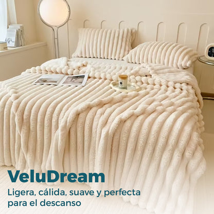 VeluDream™ – Manta de Terciopelo Suave & Lujosa