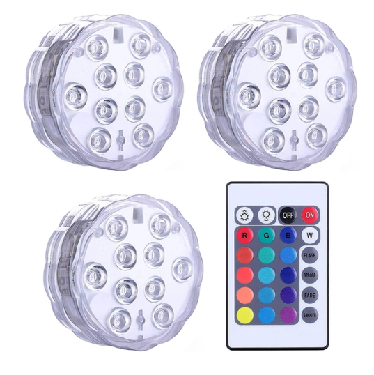 Kit Luces Sumergibles Piscina