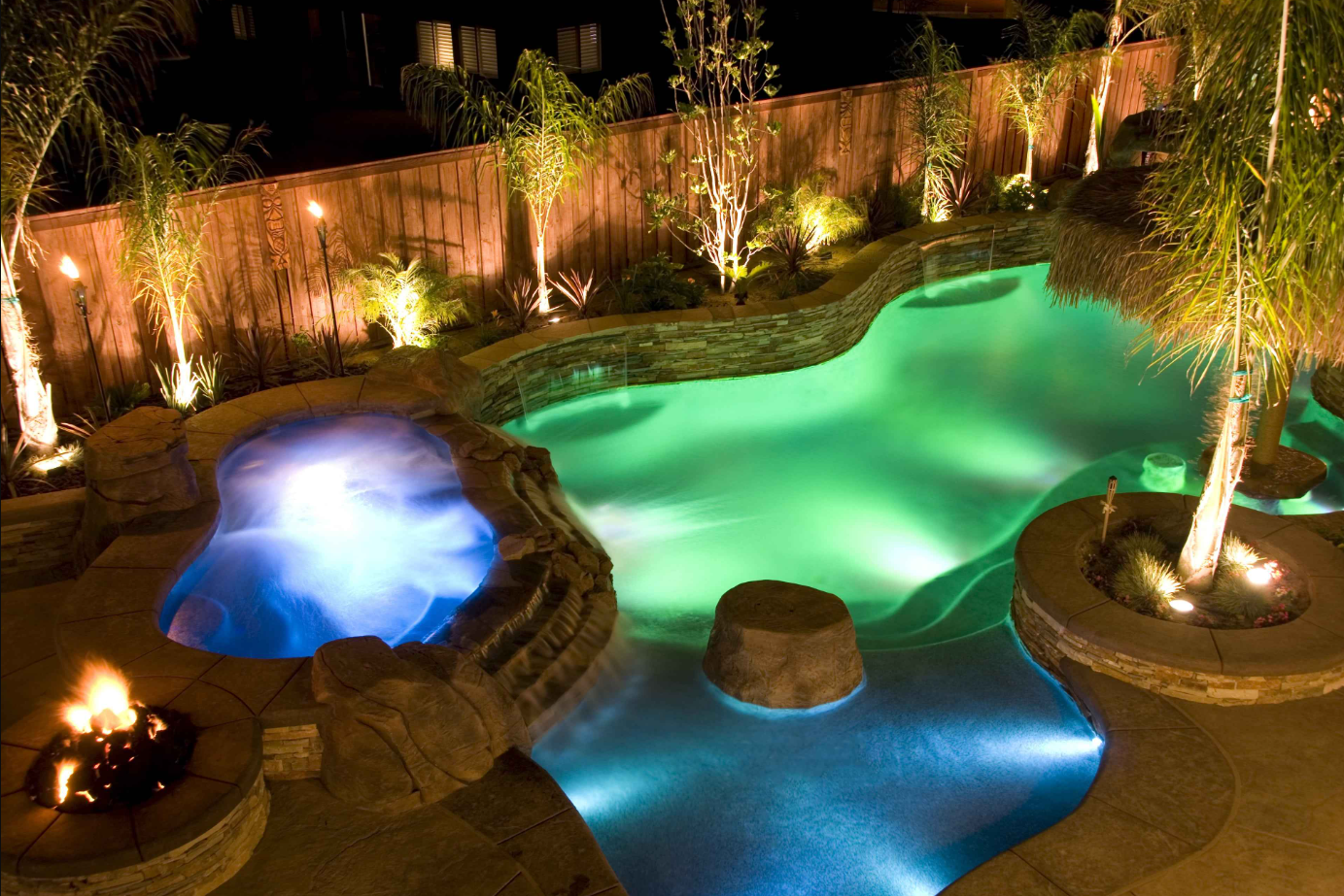 Kit Luces Sumergibles Piscina