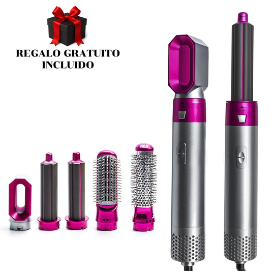 Secador 5 en 1 Plancha y Ondas